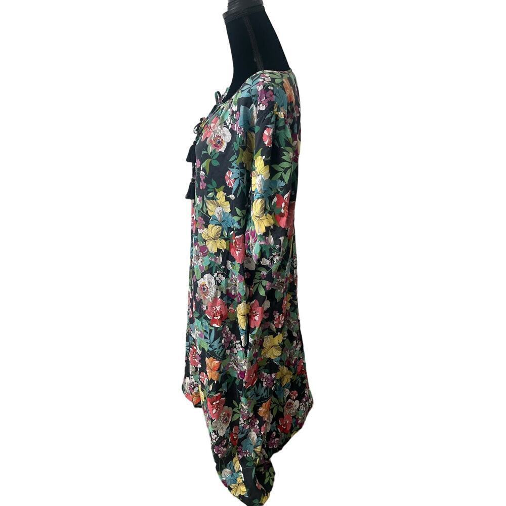 ZAHAVA TIE NECK MIDI DRESS - XL - Picture 5 of 7
